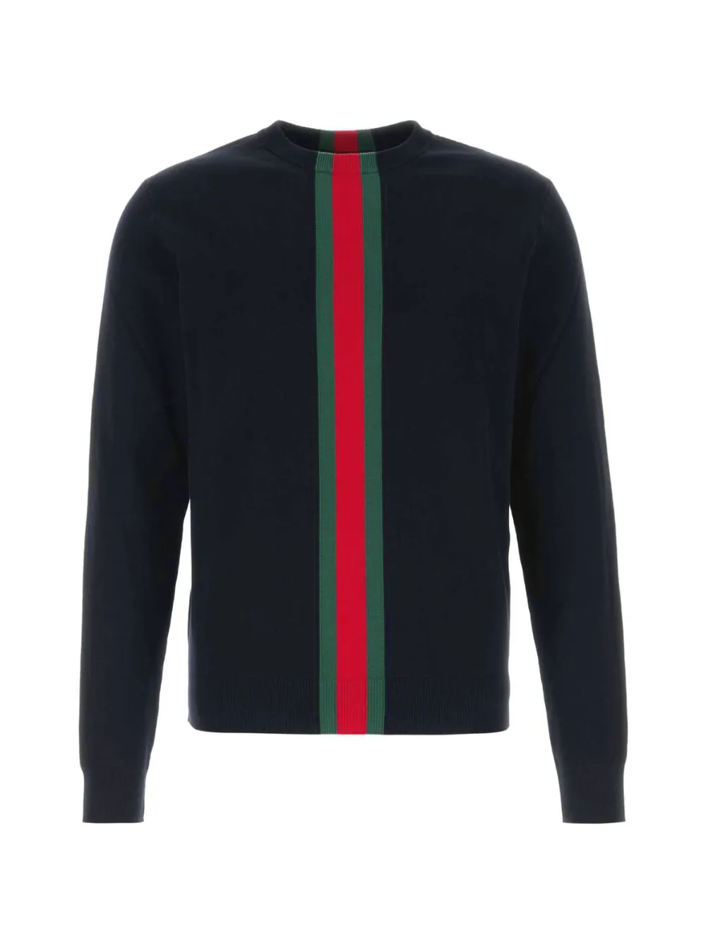 Gucci pull à bande Web | noir | Image 1