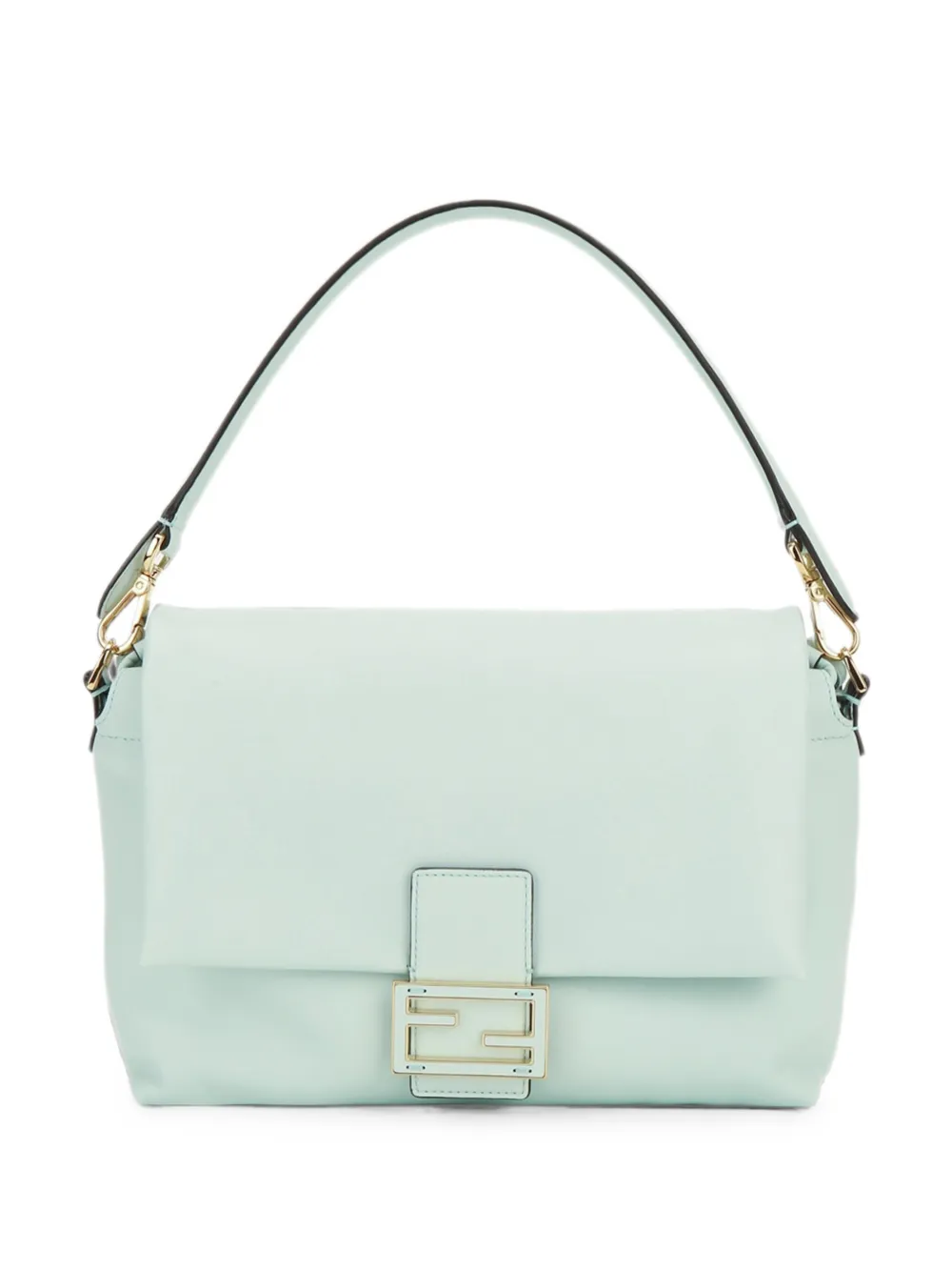 FENDI Mamma Bag logo-plaque shoulder bag - Grün