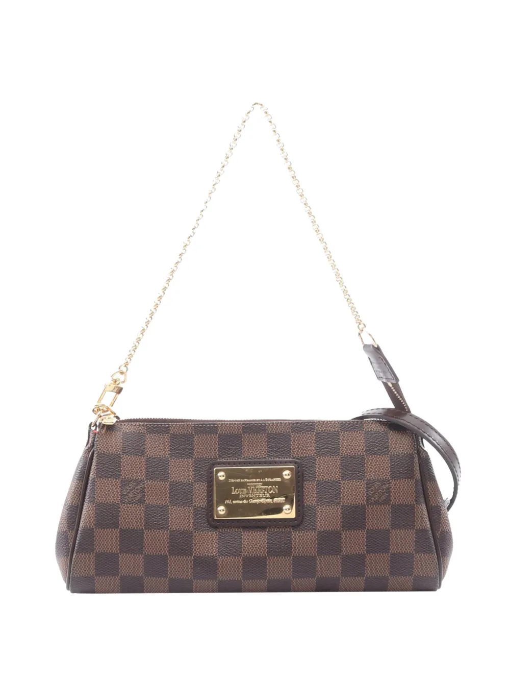 Louis Vuitton Pre-Owned 2008 Damier Ebene Eva satchel - Marrone