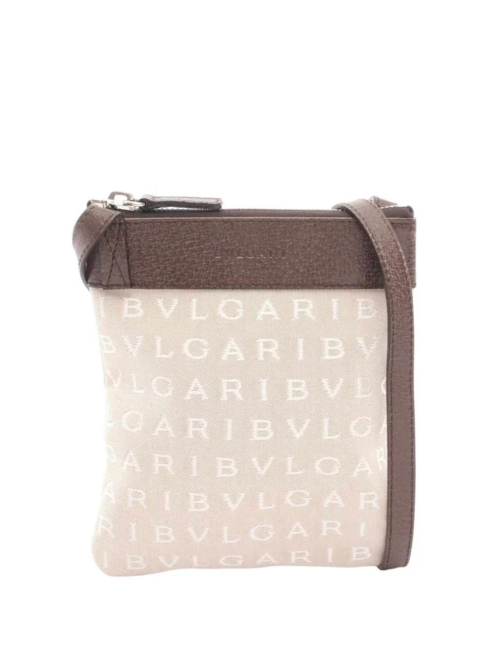 Bvlgari Pre-Owned 2010-2026 Logomania Canvas crossbody bag - Toni neutri