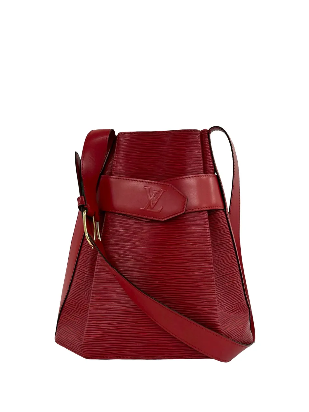 Louis Vuitton Pre-Owned 1994 Epi Sac D Epaule PM bucket bag - Red
