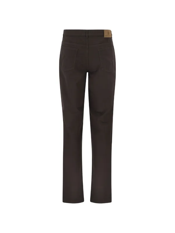 Brunello Cucinelli ガーメントダイ ファイブポケットパンツ