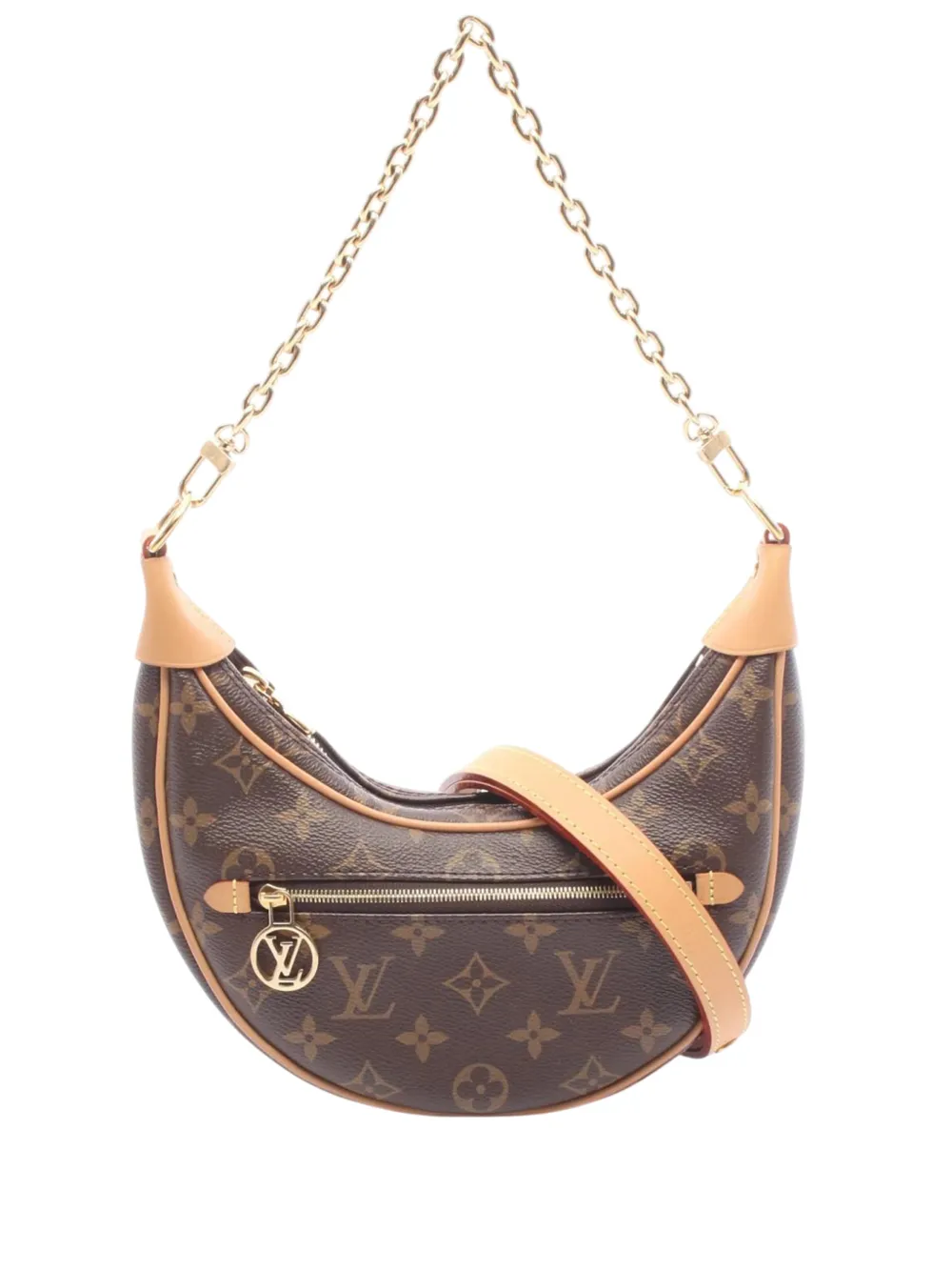 Louis Vuitton Pre-Owned 2021-2026 Monogram Loop satchel - Marrone