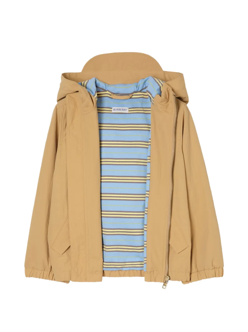 Burberry Kids Jack met capuchon Beige