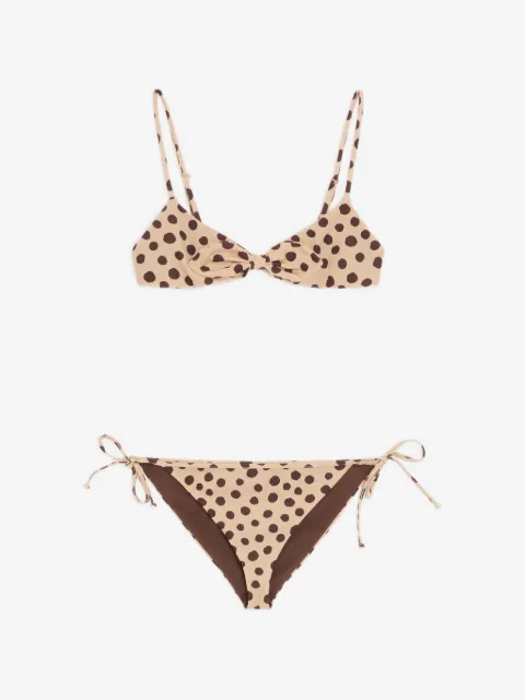 Valentino Garavani lycra swimsuit in Plus de Pois Dalmata polka dot