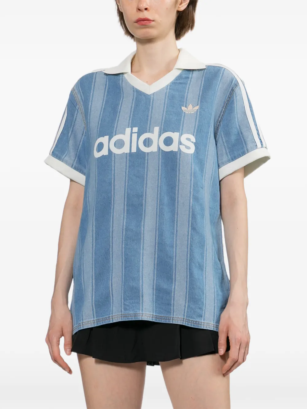Adidas デニム Tシャツ | ブルー | FARFETCH JP
