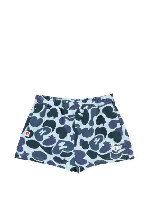 APEE™ by *A BATHING APE® shorts con estampado militar