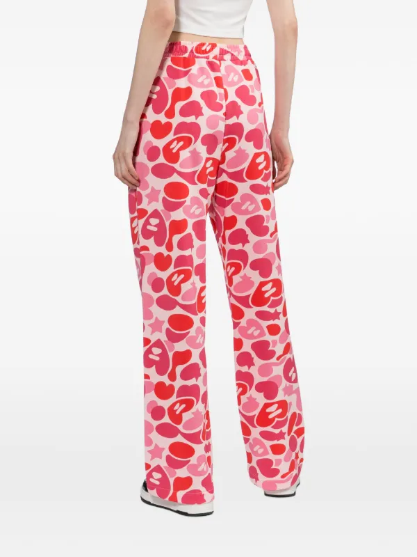 APEE™ By *A BATHING APE® ハートカモフラージュ トラックパンツ