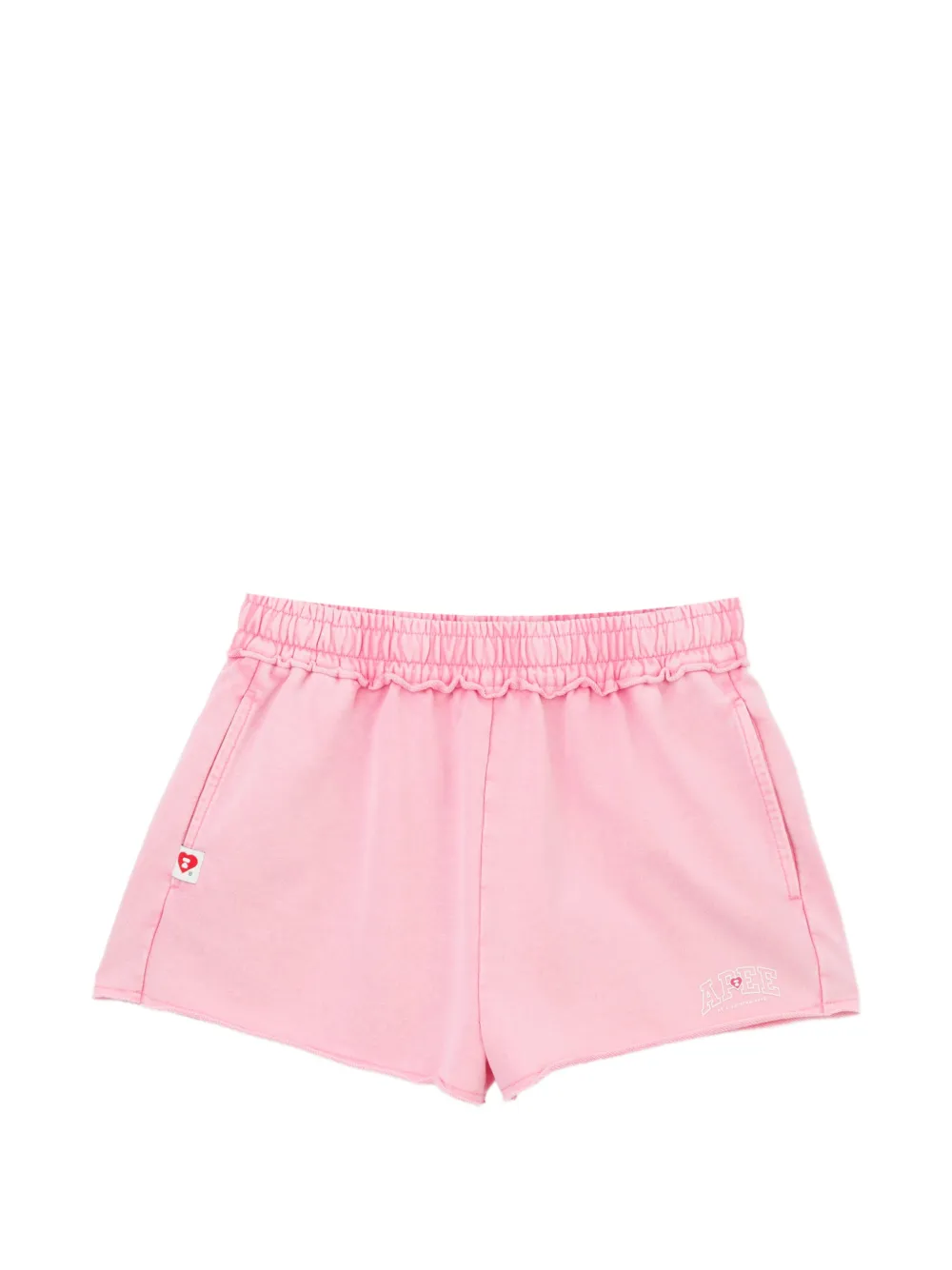 APEE™ by *A BATHING APE® logo-print shorts - Pink