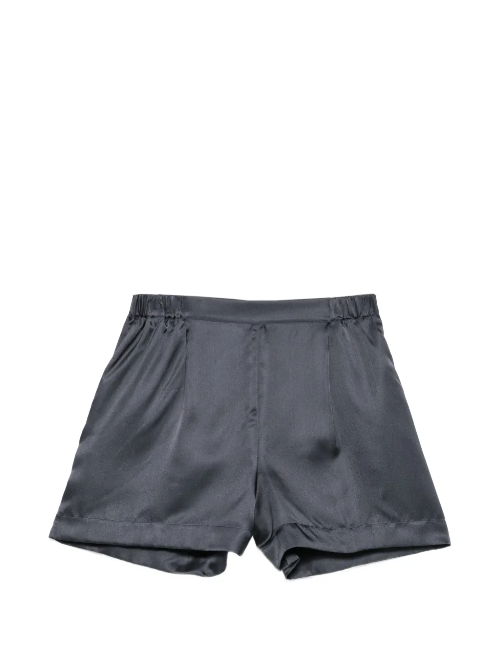Carine Gilson Shorts in raso - Grigio