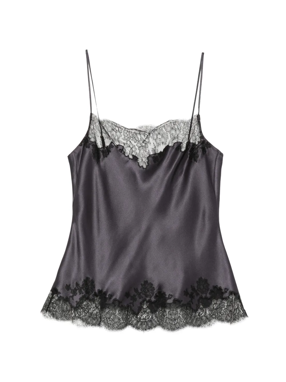 Carine Gilson Camisole-Top aus Seide - Blau