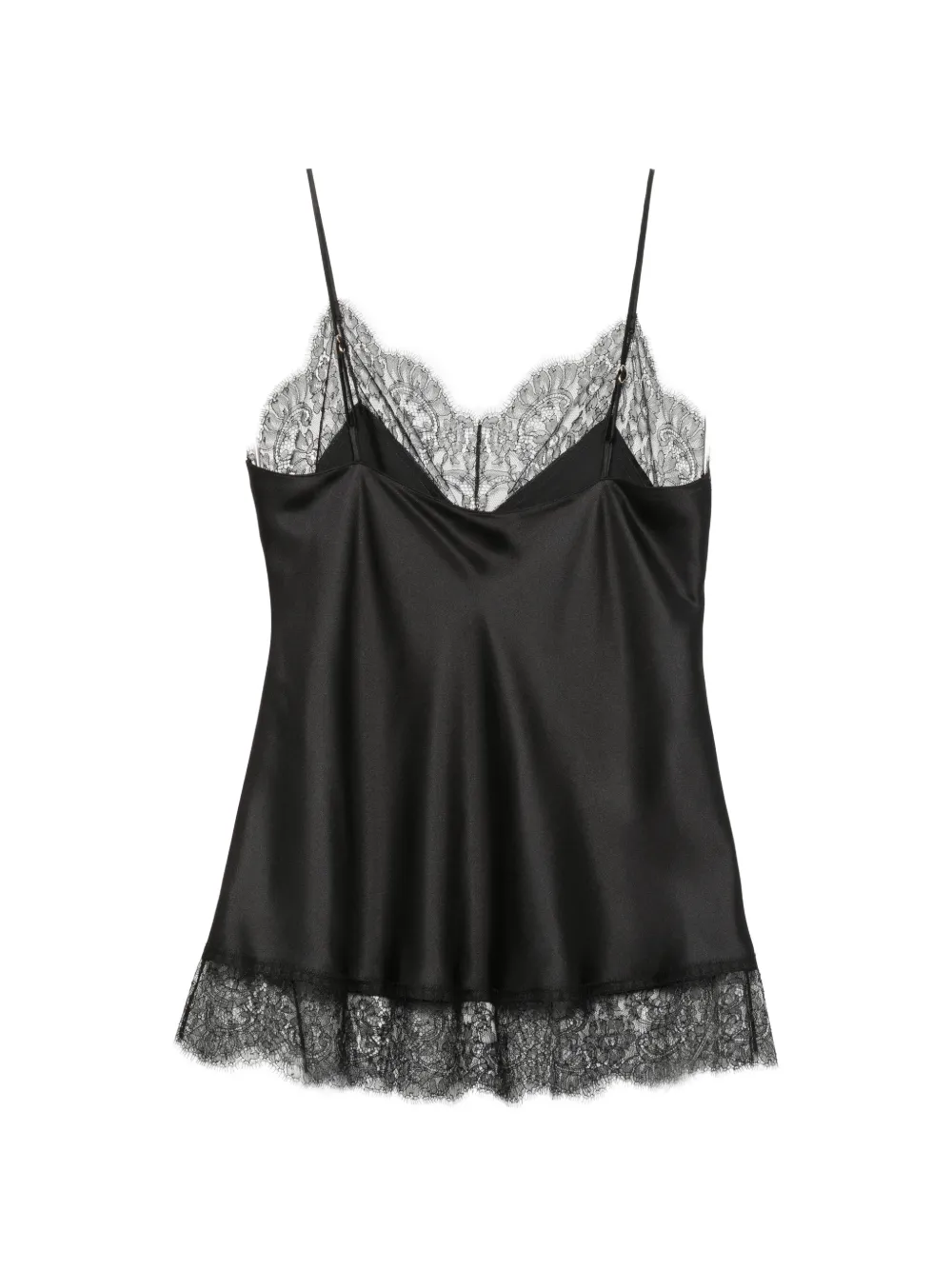 Carine Gilson Top met kant Zwart