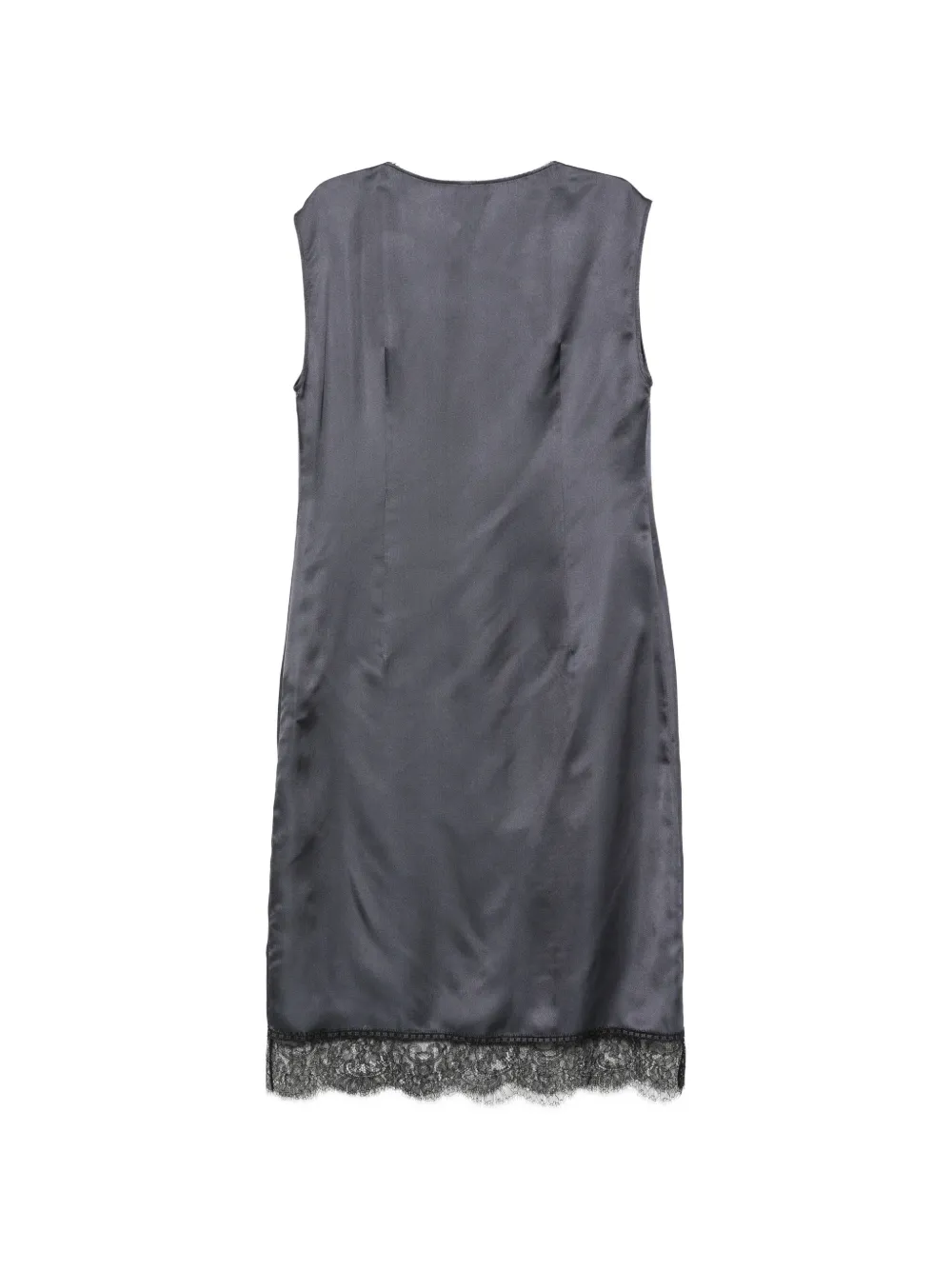 Carine Gilson Nachthemd met kanten afwerking Blauw