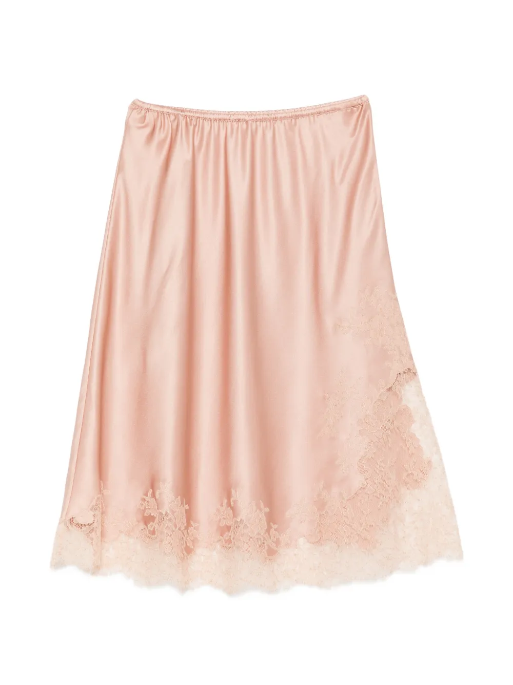 Carine Gilson Rock mit Spitzensaum - Rosa