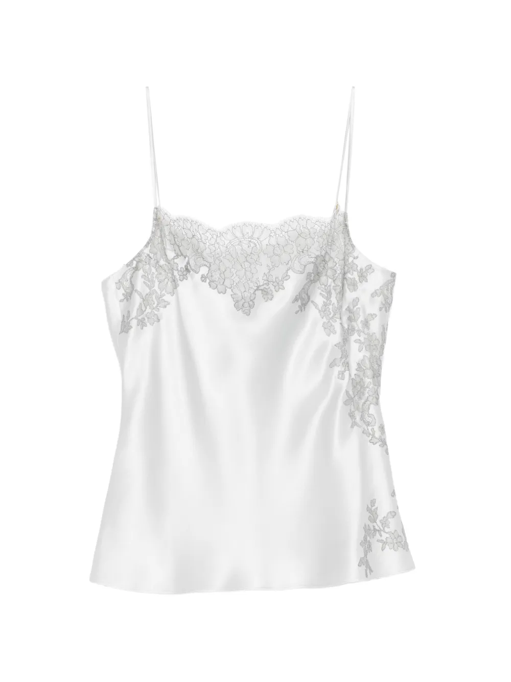 Carine Gilson Camisole-Top aus Seide - Grau