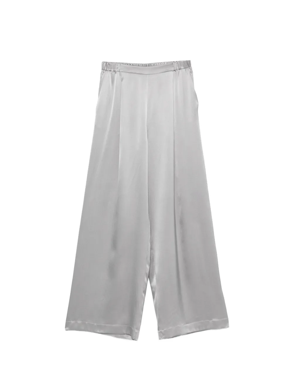 Carine Gilson Pantaloni in seta - Grigio