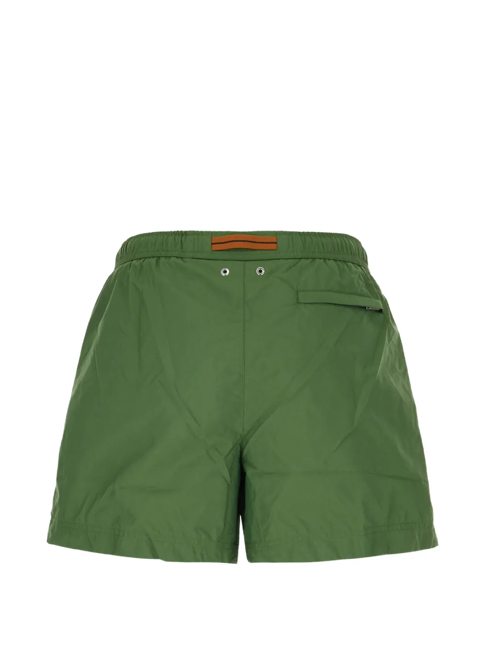 Zegna Zwembroek met trekkoord Groen