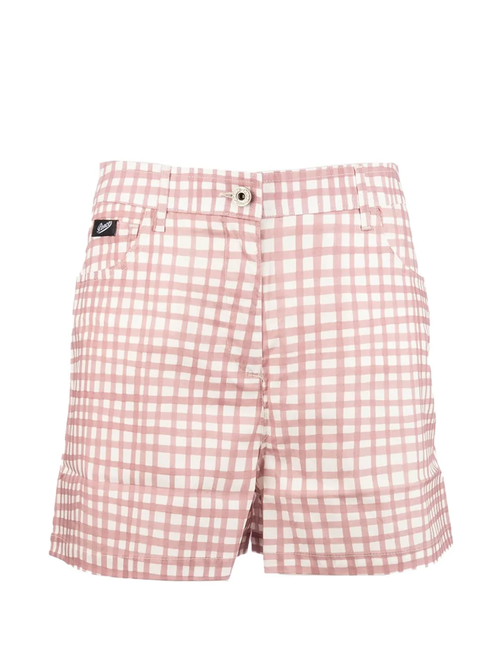 Pence gingham-print shorts - Pink