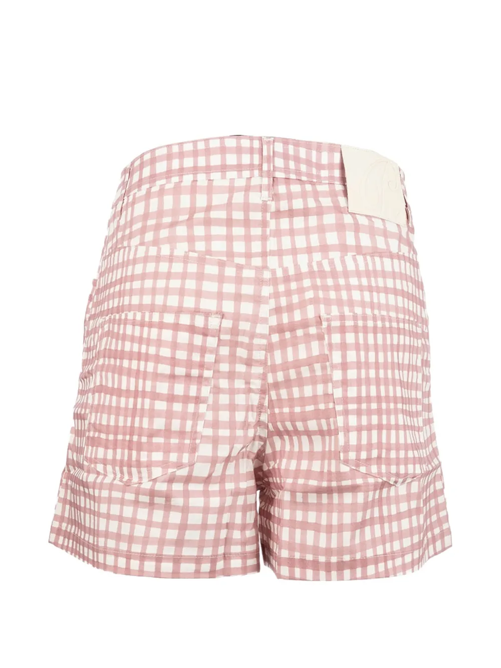  Pence Shorts A Cuadros Gingham - Rosa 