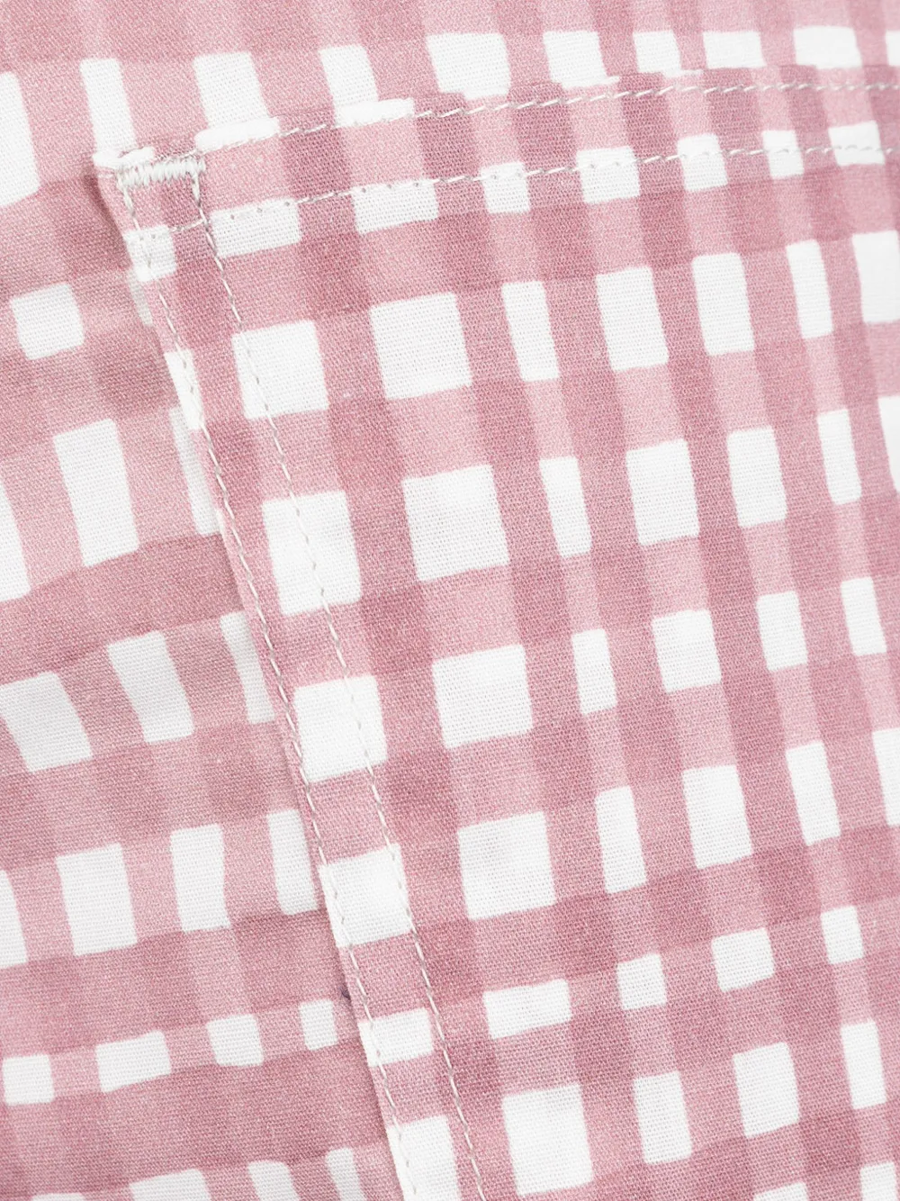  Pence Shorts A Cuadros Gingham - Rosa 