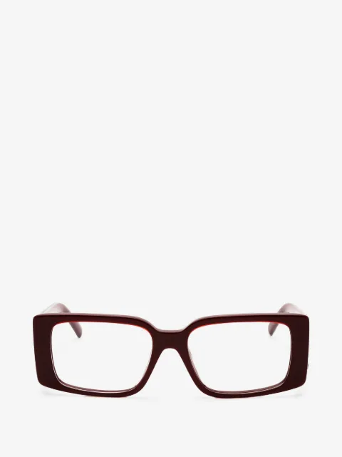 MCM rectangle-frame glasses