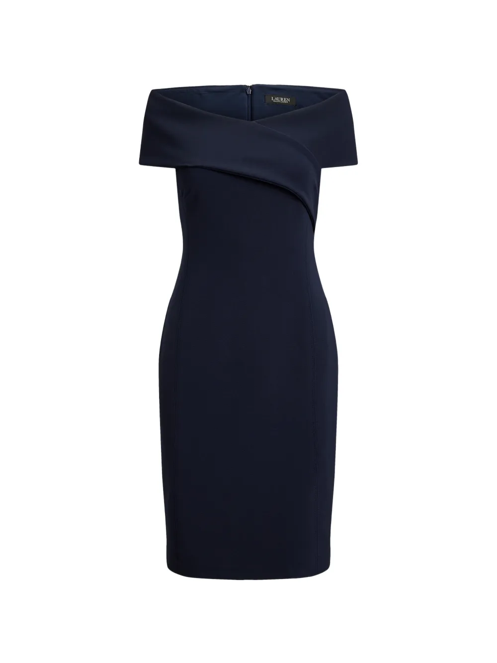 Lauren Ralph Lauren Abito midi con spalle scoperte - Blu