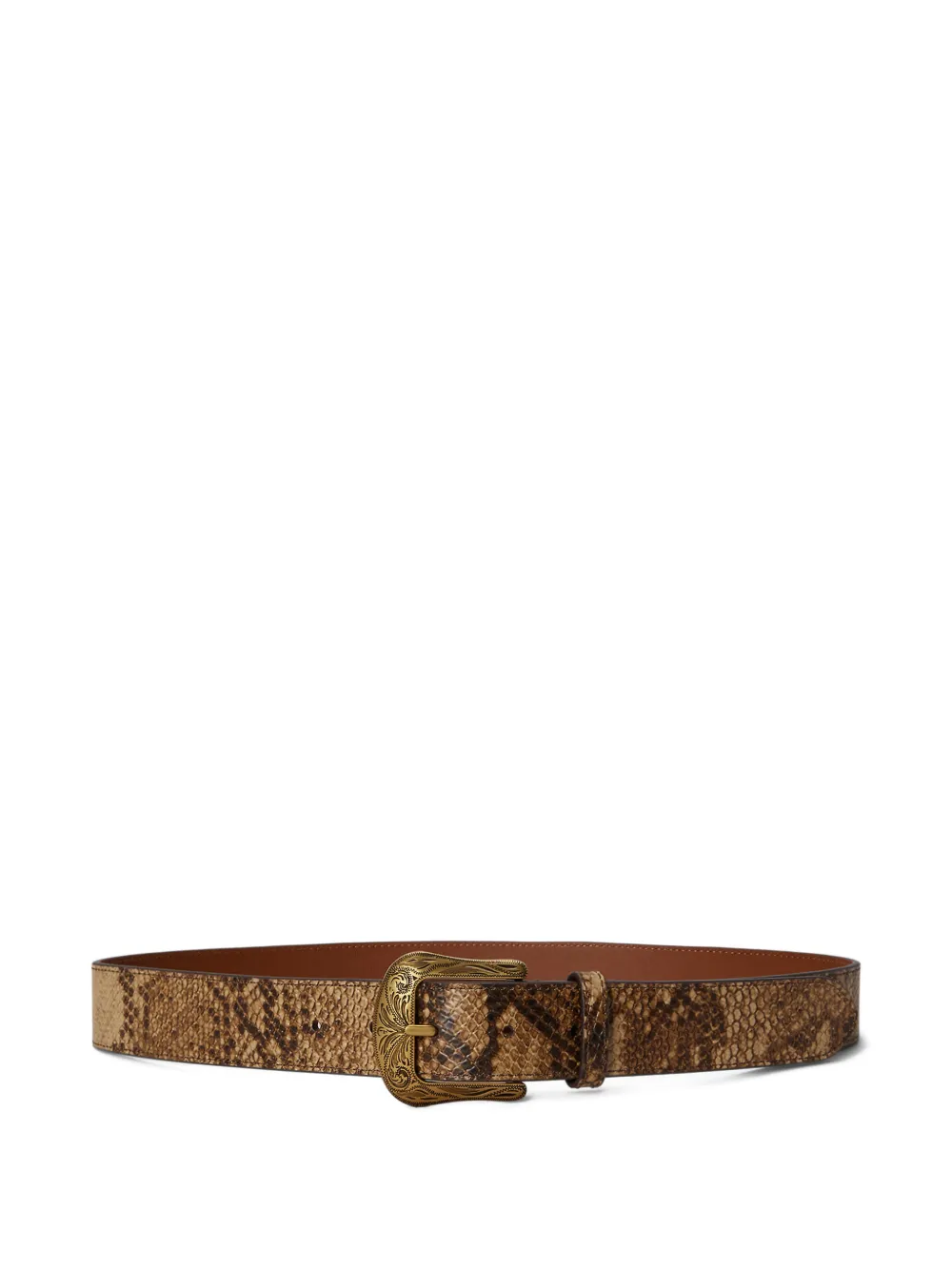 Lauren Ralph Lauren Cintura con fibbia - Marrone