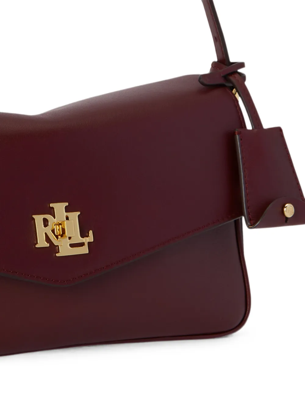 Lauren Ralph Lauren Schoudertas met logoplakkaat Rood
