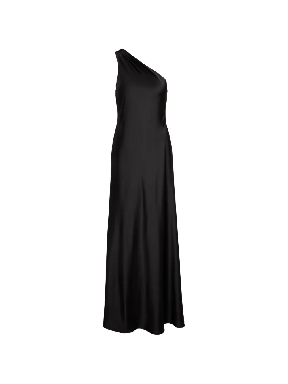 Lauren Ralph Lauren Abito lungo monospalla - Nero