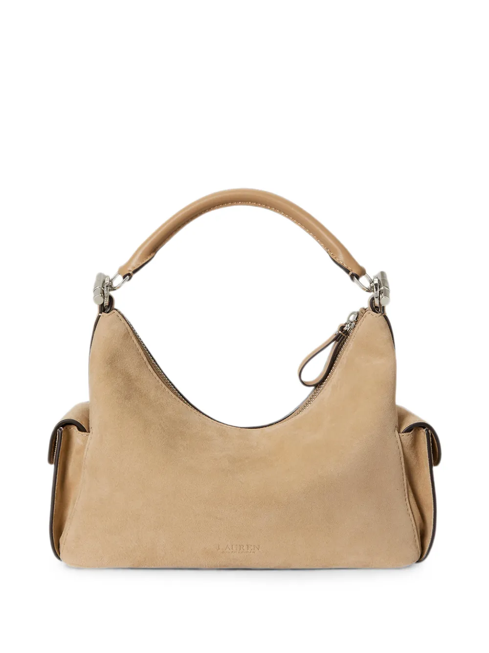 Lauren Ralph Lauren Suède shopper Beige