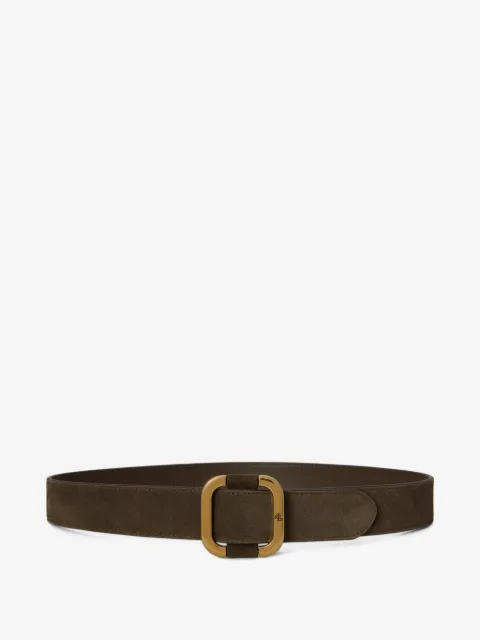 Lauren Ralph Lauren slide-buckle suede belt