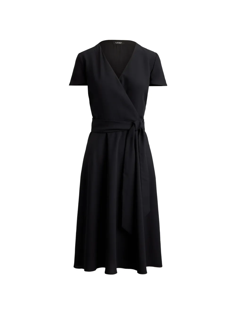 Lauren Ralph Lauren Abito corto con cintura - Nero