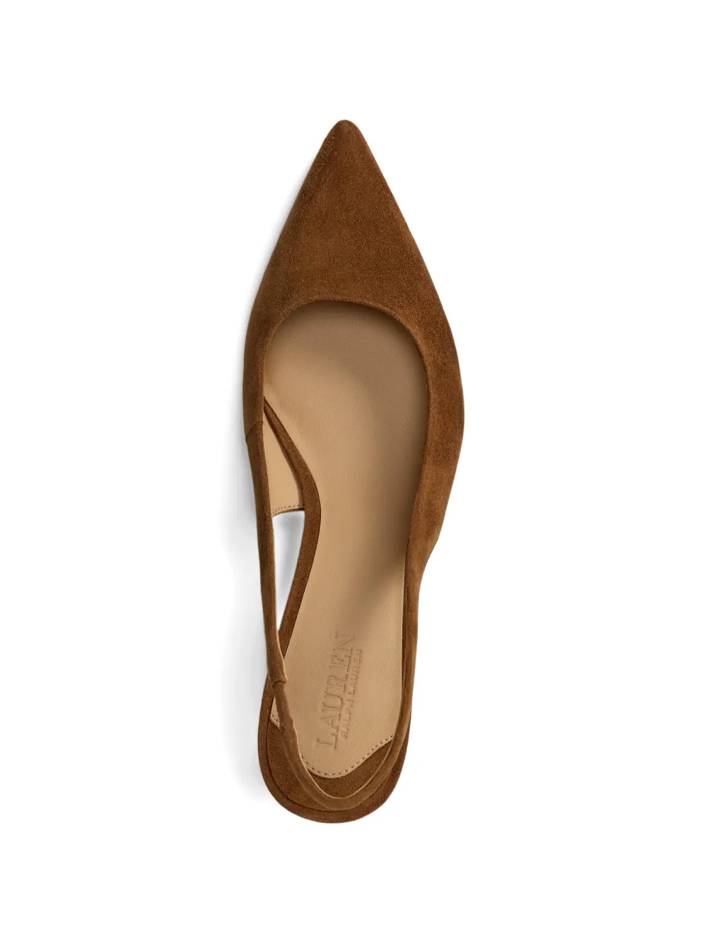 Lauren Ralph Lauren Lolah II suede pumps Bruin