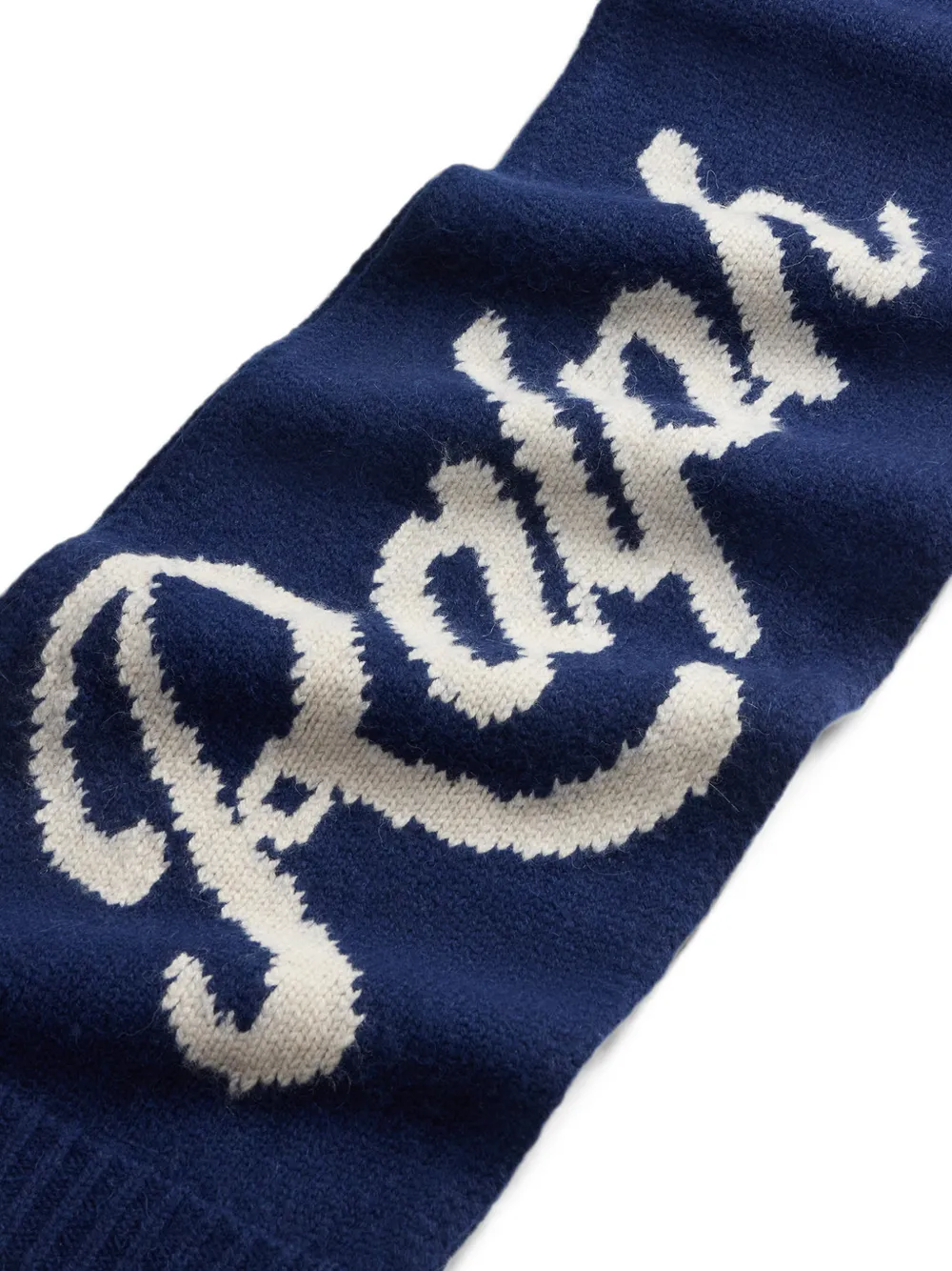 Polo Ralph Lauren Intarsia sjaal Blauw