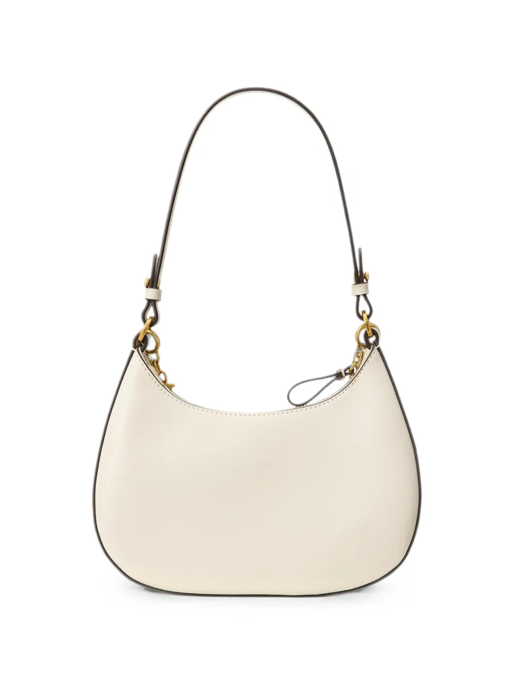 Lauren Ralph Lauren Medium Marcy schoudertas met rits Wit