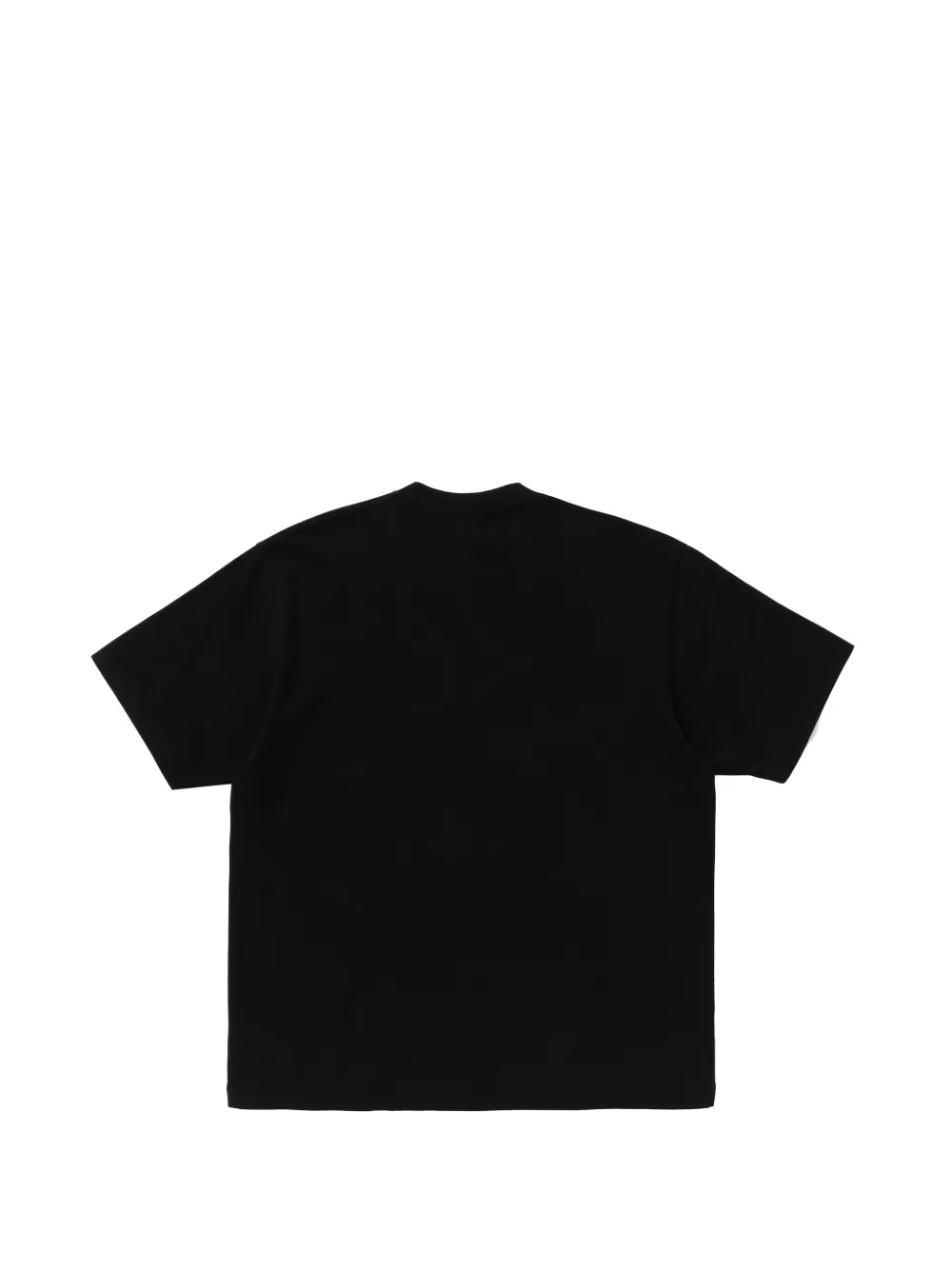 A BATHING APE Head T-shirt met logoprint Zwart