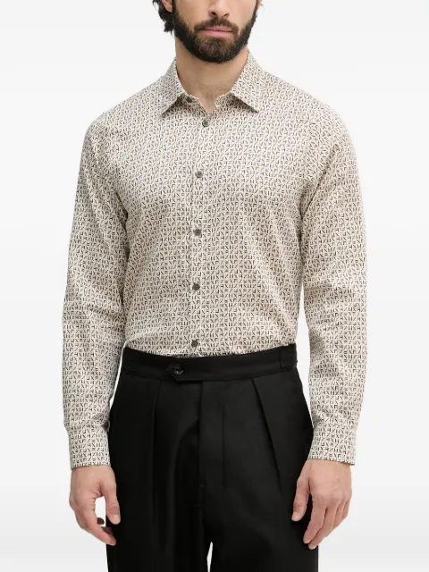 Armani Exchange camisa con motivo del logo