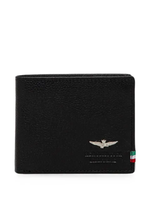 Aeronautica Militare logo-plaque bifold wallet