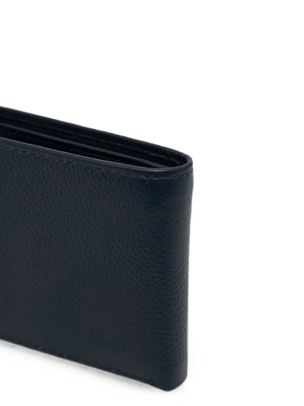 Aeronautica Militare logo-plaque bifold wallet Blauw