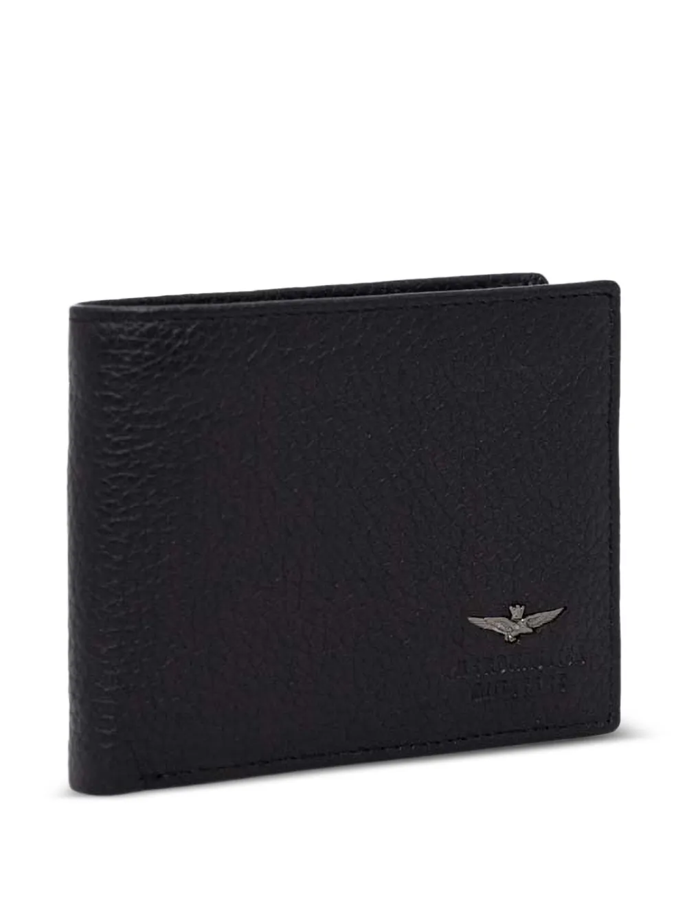 Aeronautica Militare Portemonnee met logoplakkaat Zwart