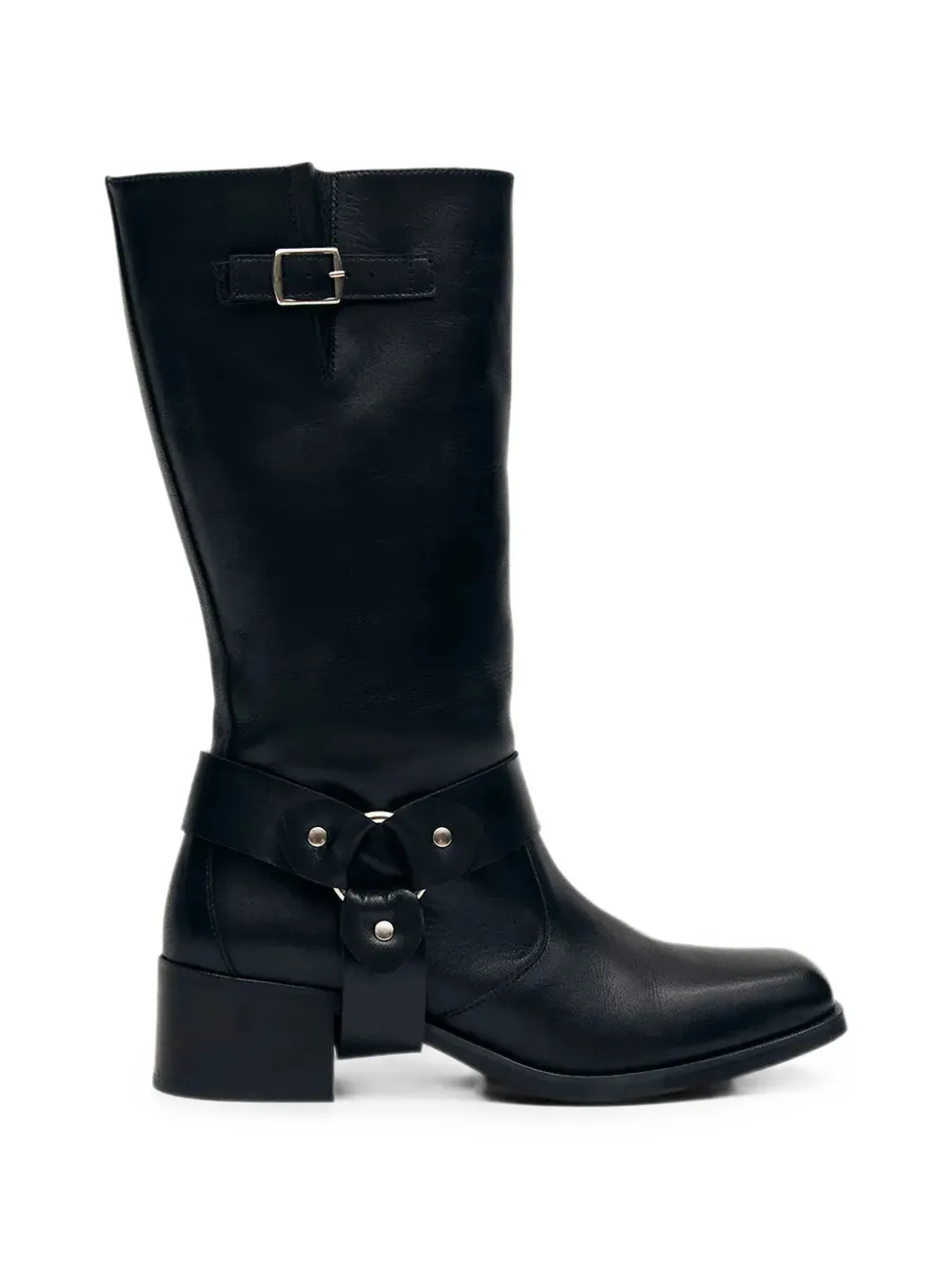 ALOHAS buckle-detail harness boots Zwart