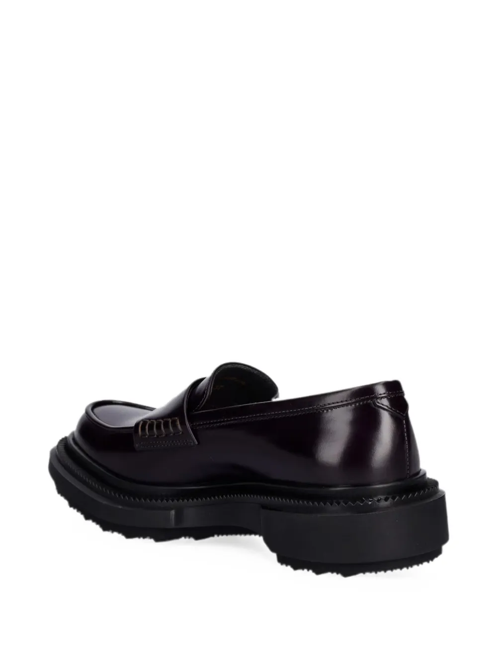 Adieu Paris leather loafers Paars
