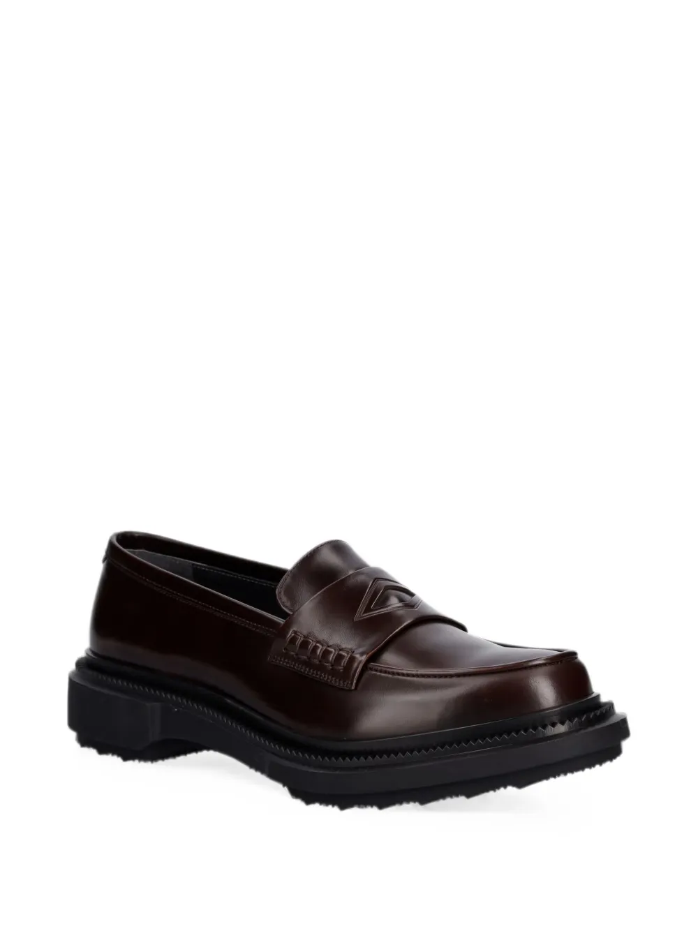 Adieu Paris polished leather loafers Bruin
