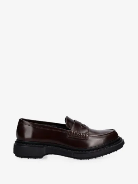 Adieu Paris polished leather loafers