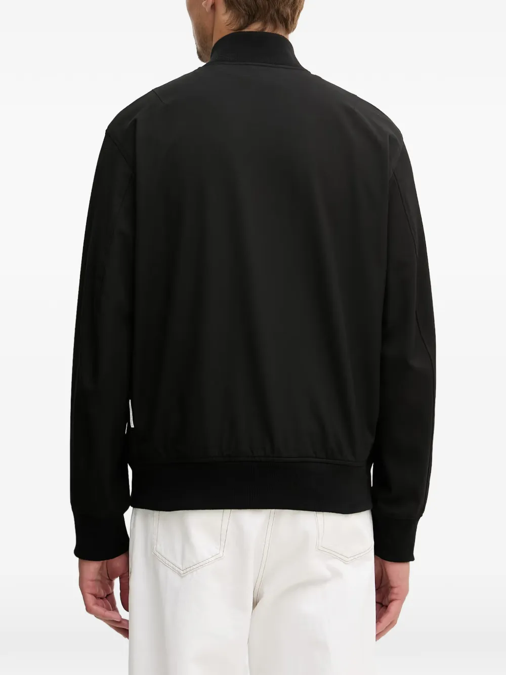 Armani Exchange Bomberjack met rits Zwart