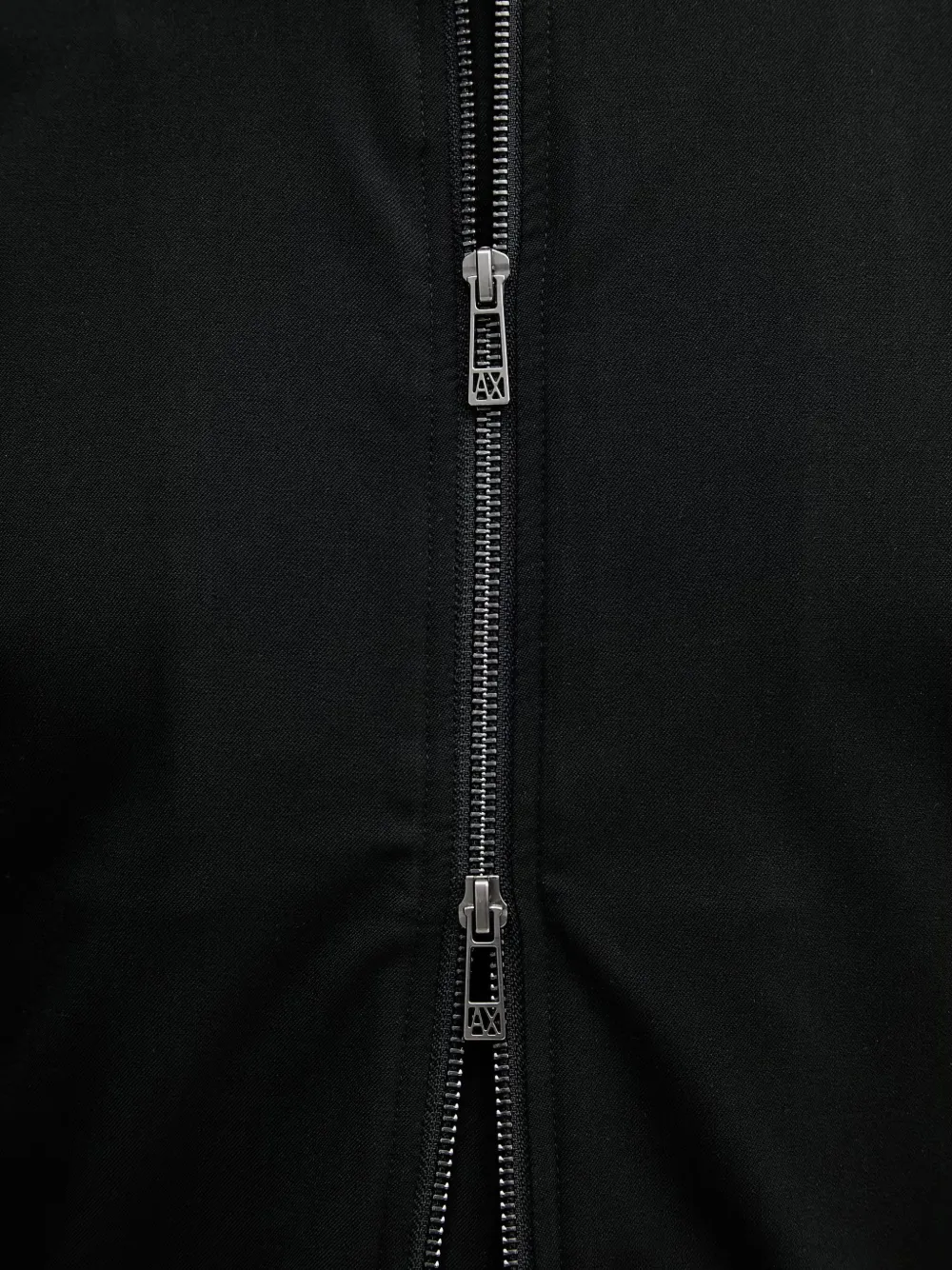 Armani Exchange Bomberjack met rits Zwart