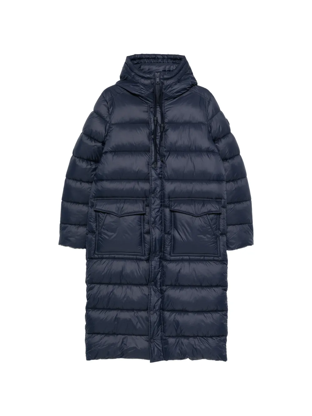 SERGIO MORETTI FIRENZE padded hooded coat - Blue