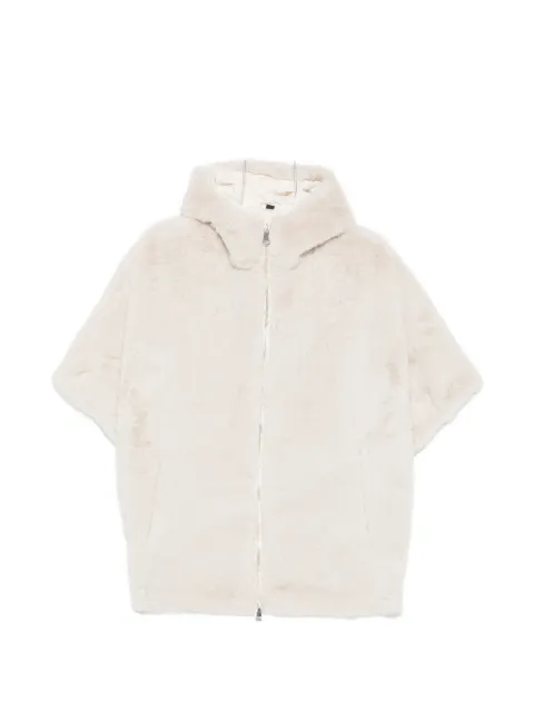 SERGIO MORETTI FIRENZE chaqueta con capucha de manga corta