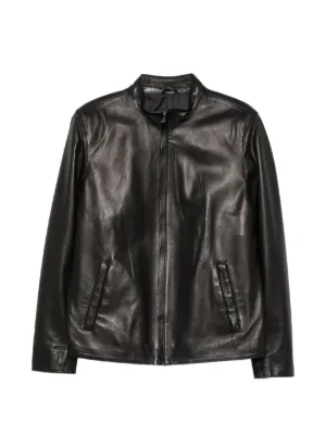 Devoa Suprem Leather Jacket | Black | FARFETCH