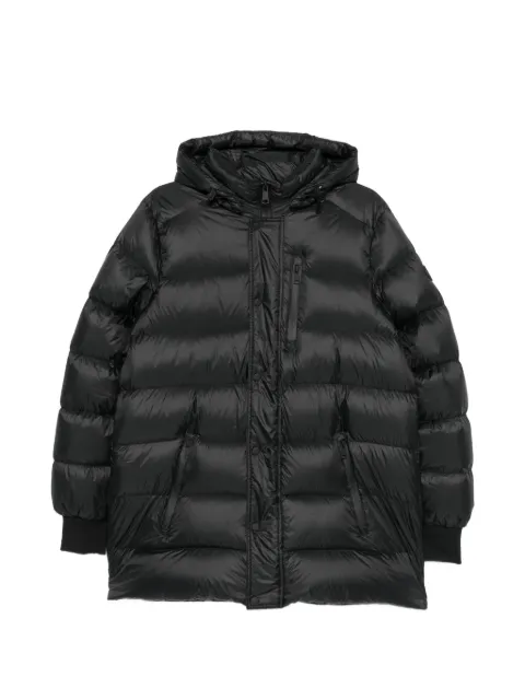 SERGIO MORETTI FIRENZE logo-patch padded jacket